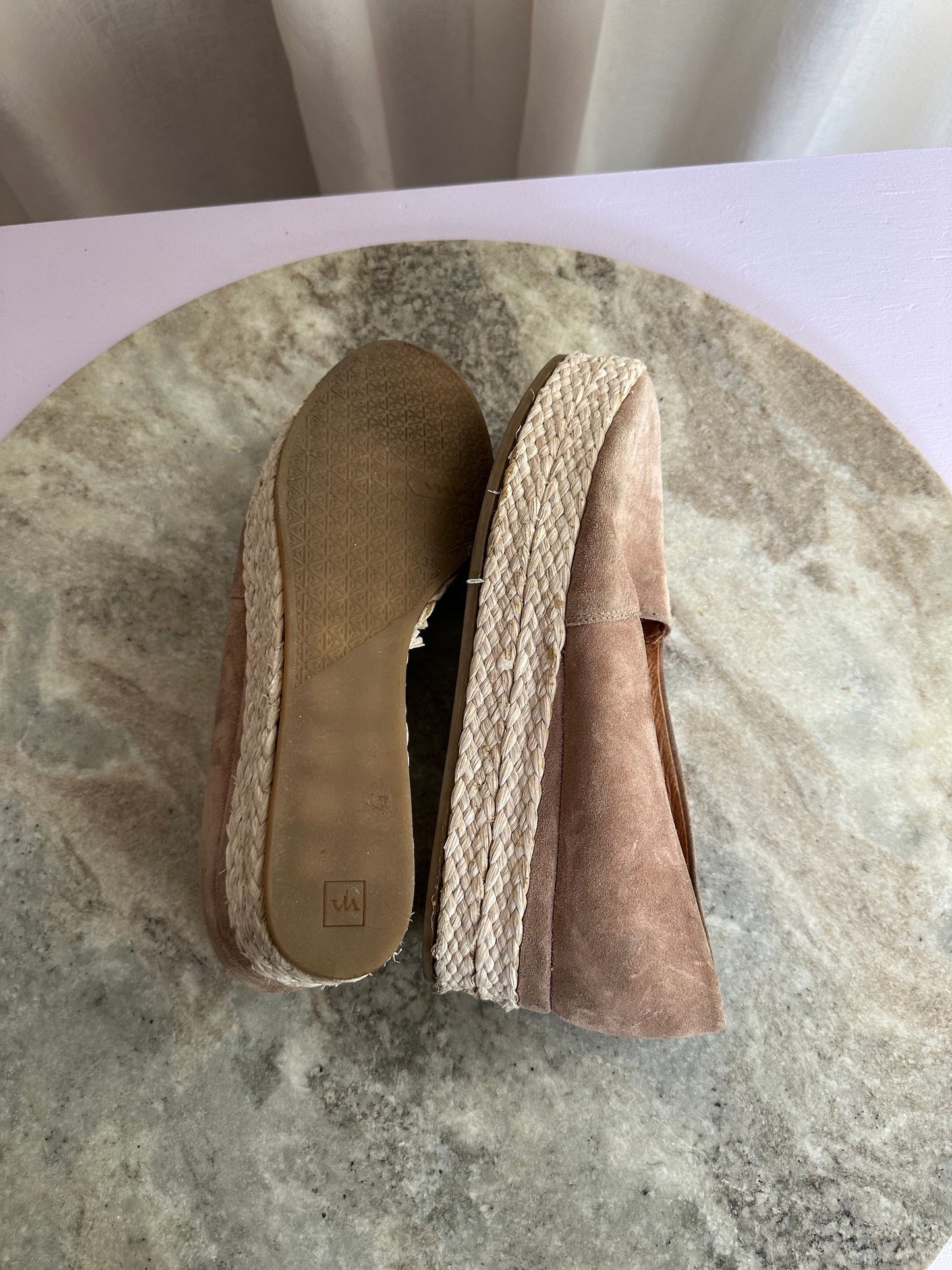 Espradilles ViaVai suede bruin - Maat 38