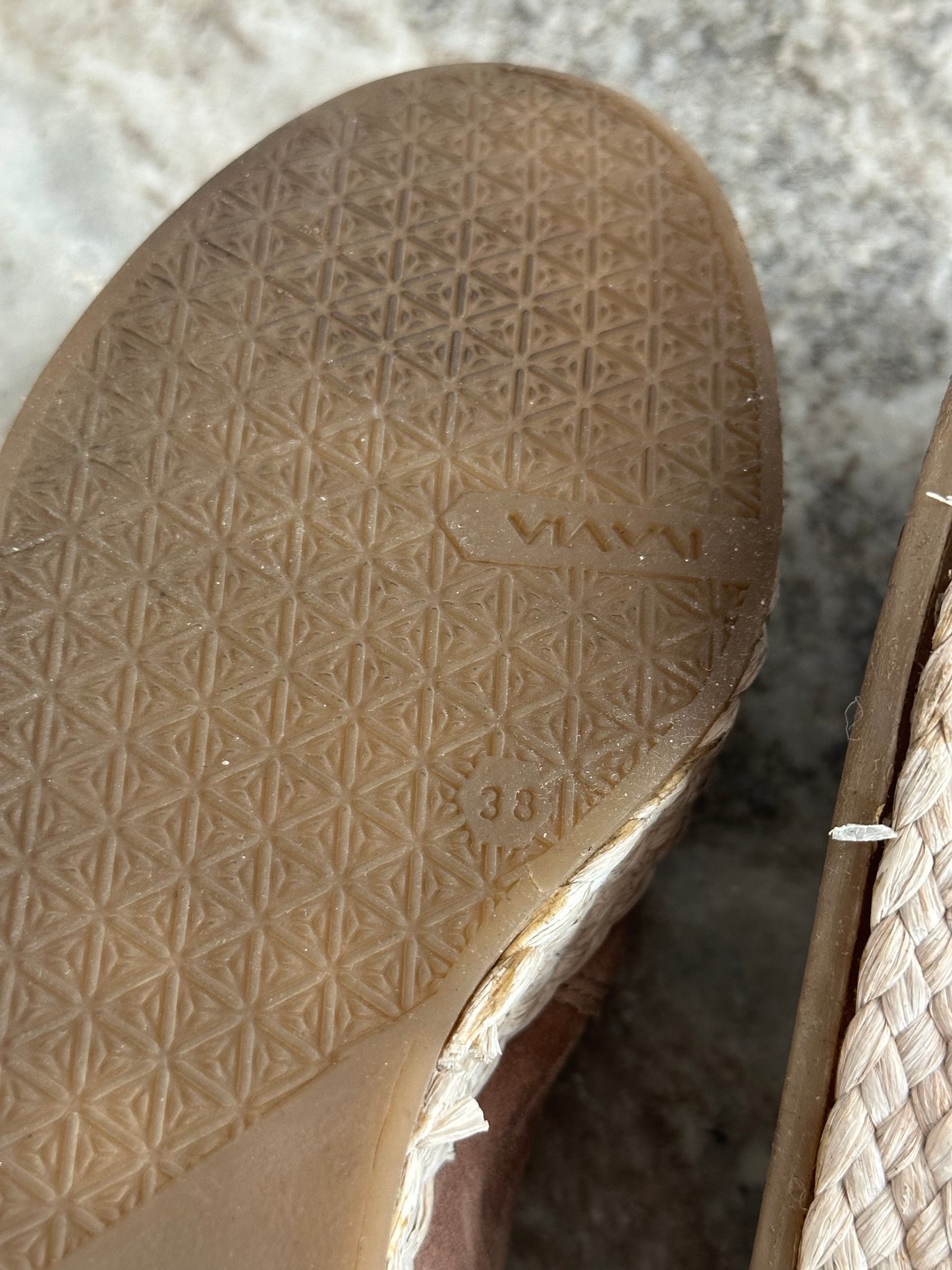 Espradilles ViaVai suede bruin - Maat 38