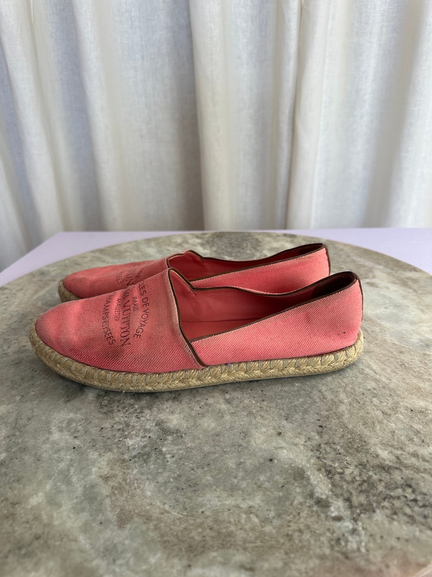 Espradilles Louis Vuitton koraal - Maat 38
