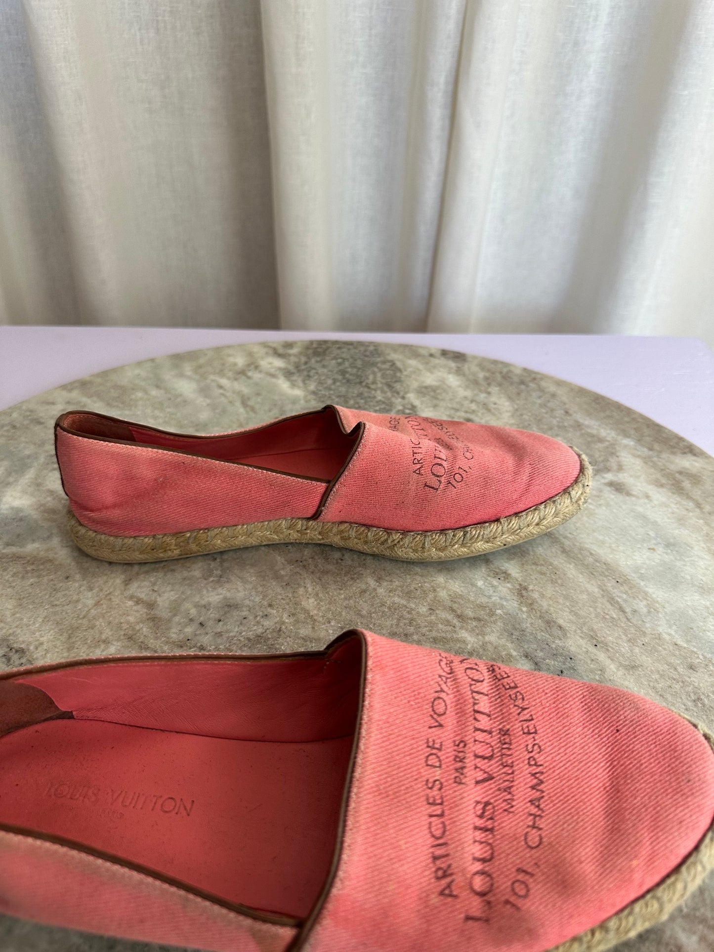 Espradilles Louis Vuitton koraal - Maat 38