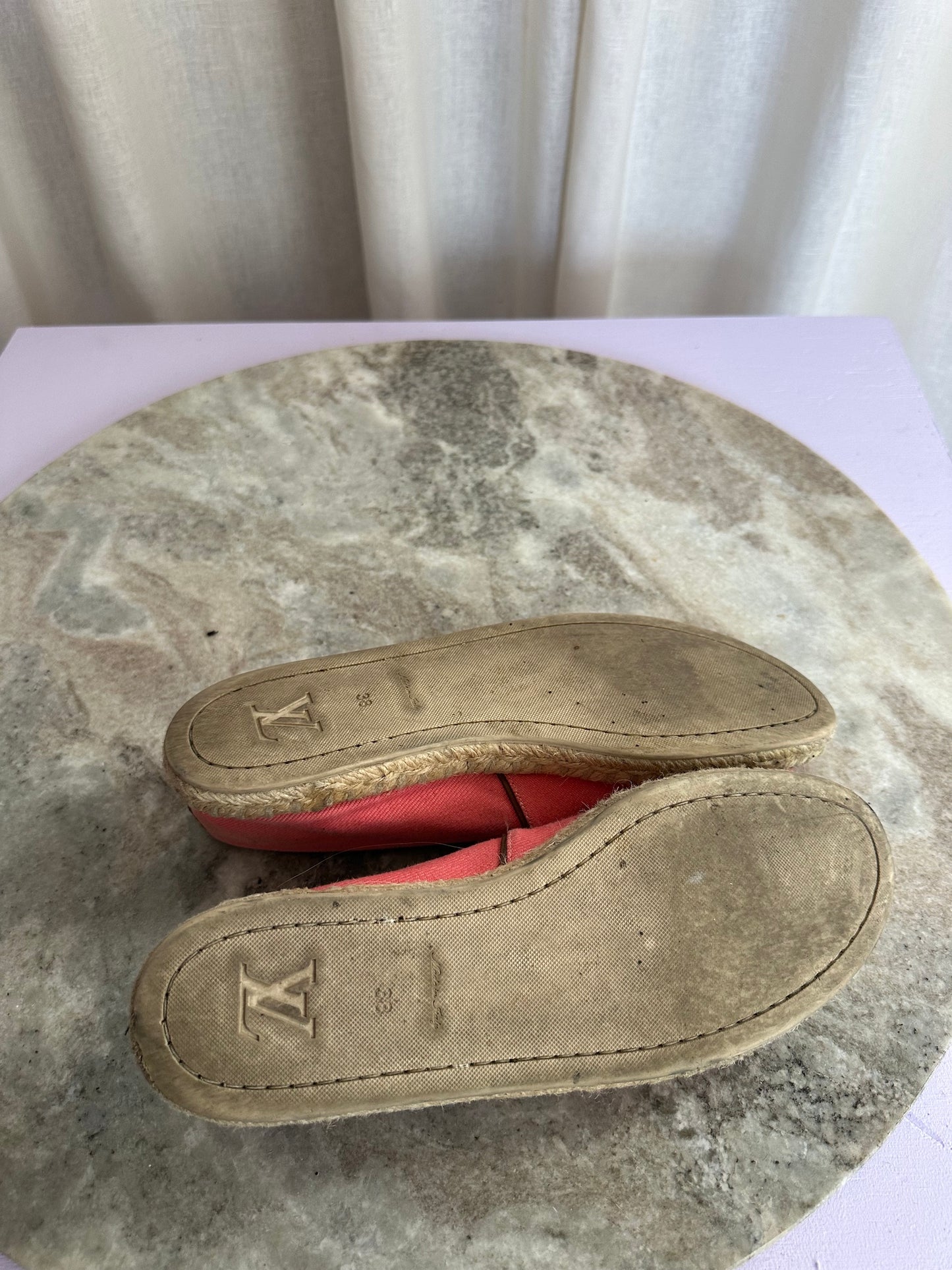 Espradilles Louis Vuitton koraal - Maat 38