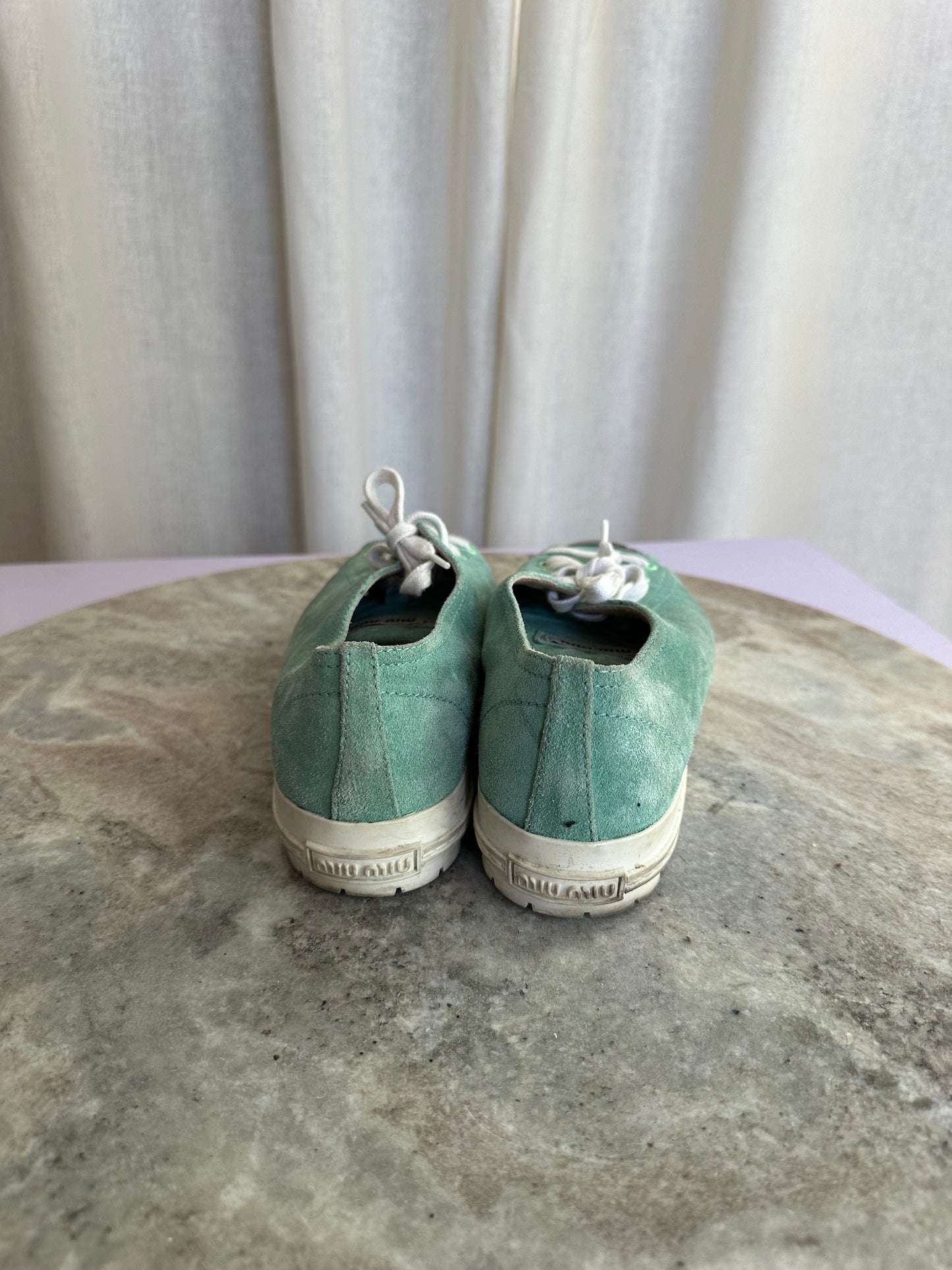 Sneakers MiuMiu mintgroen - Maat 38