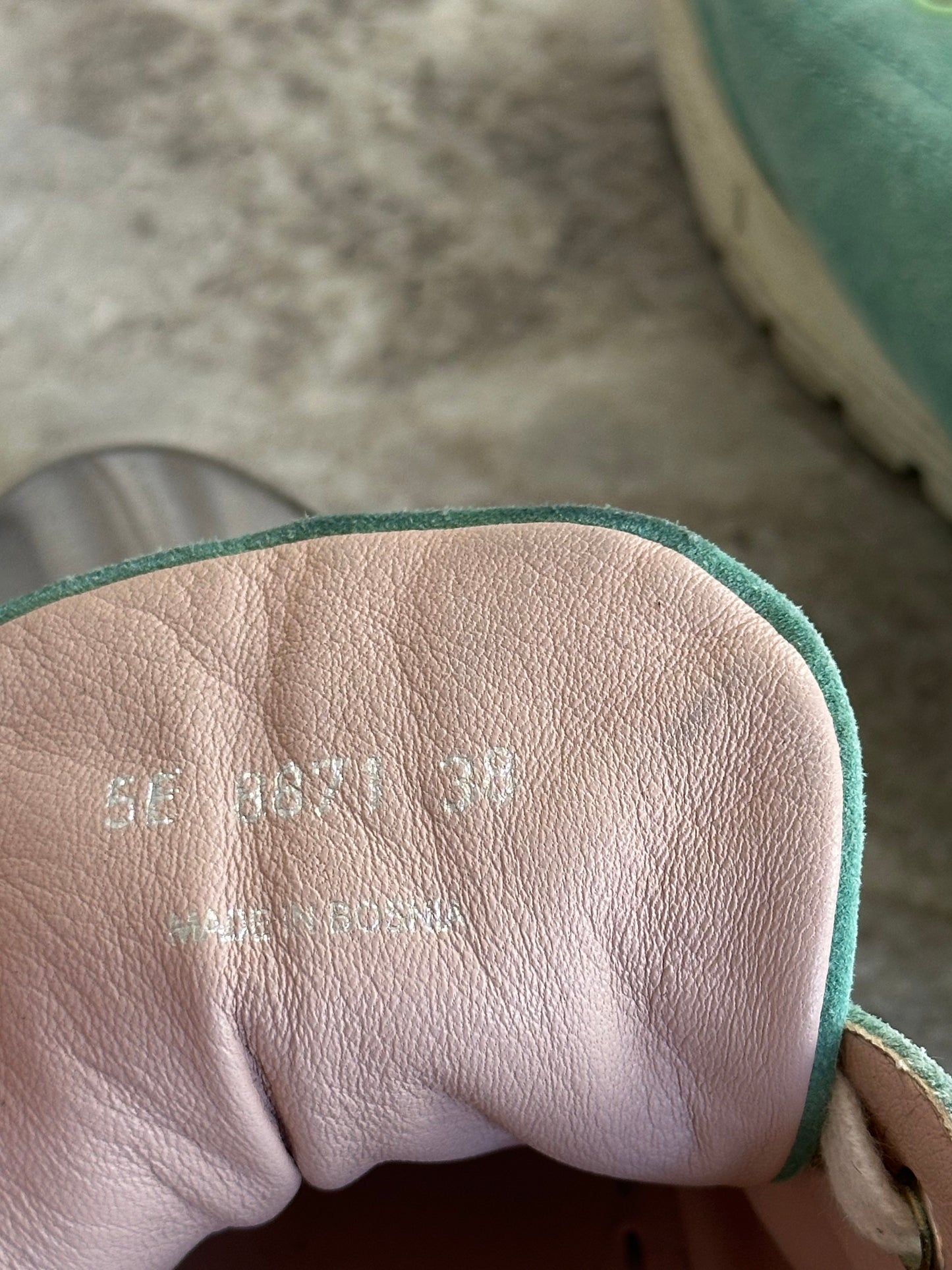 Sneakers MiuMiu mintgroen - Maat 38