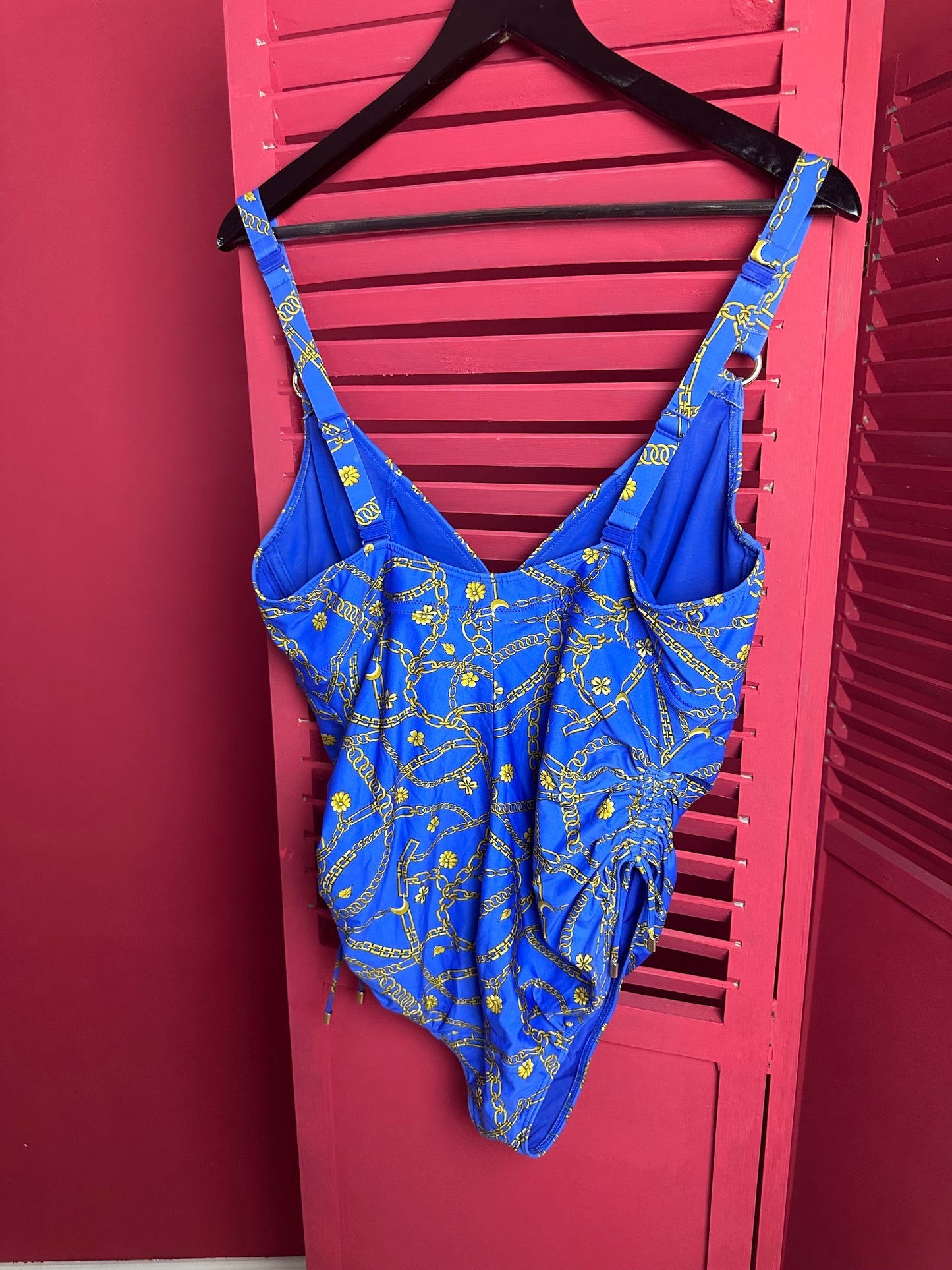 2-delige set Prima Donna Tuniek & Badpak cobalt kettingen - Maat 90E