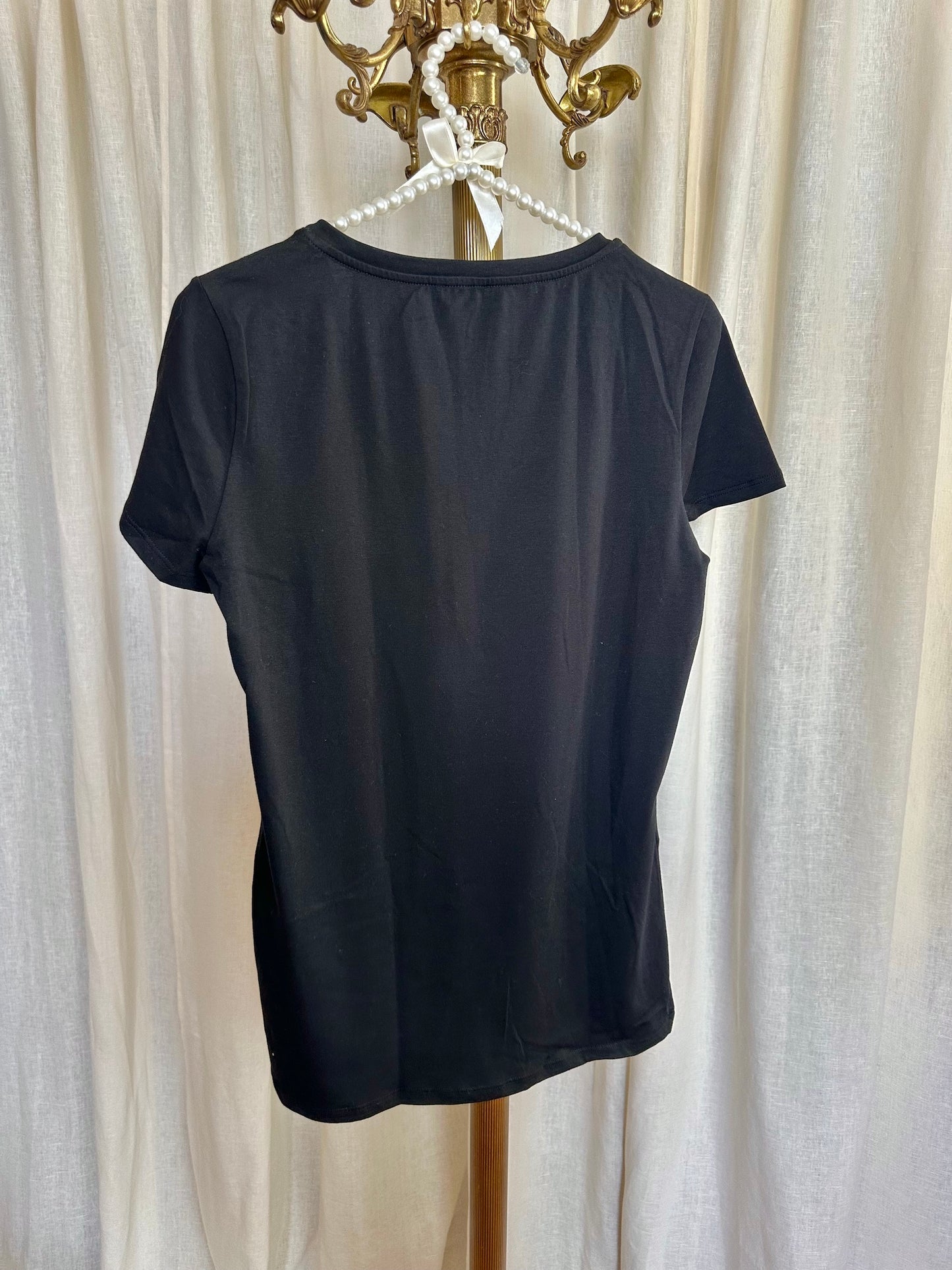 T-shirt Liu Jo zwart - Maat M