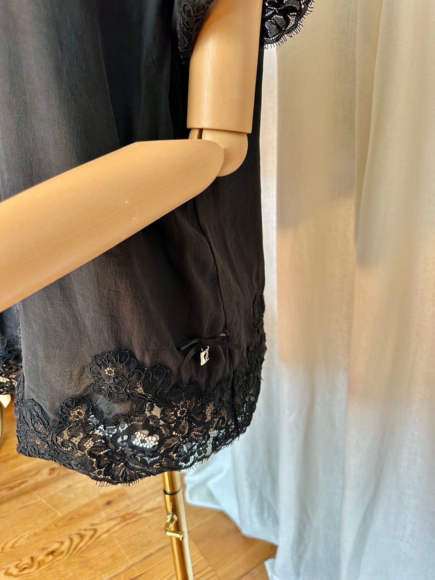 Blouse Twinset zwart - Maat S