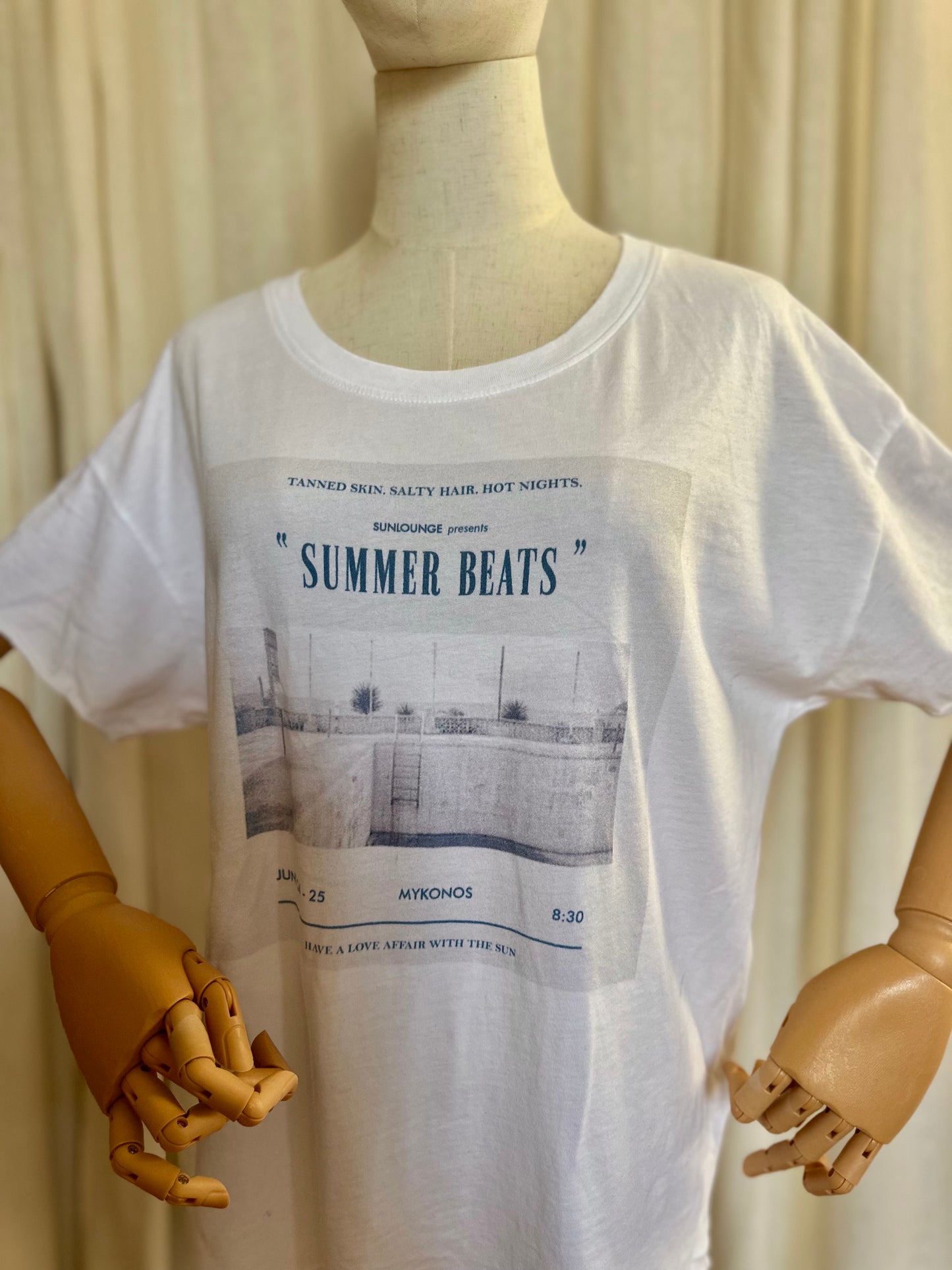 T-shirt SET wit 'Summer' - Maat 38