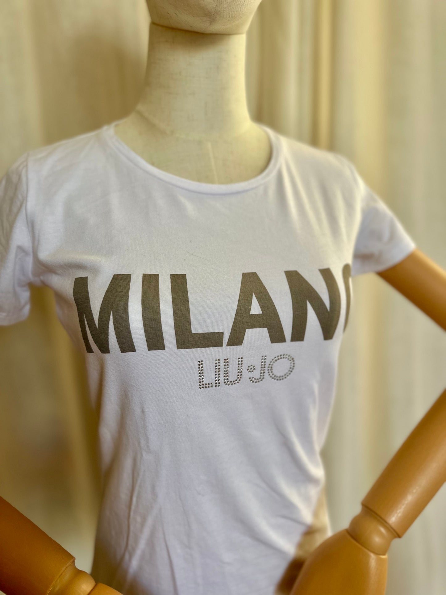 T-shirt Liu Jo Milano wit - Maat S