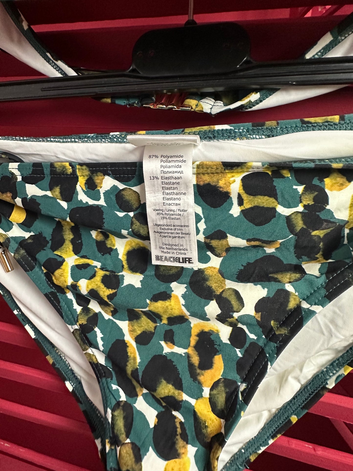 Set Beachlife bikini & Wikkelrok - Maat L/XL
