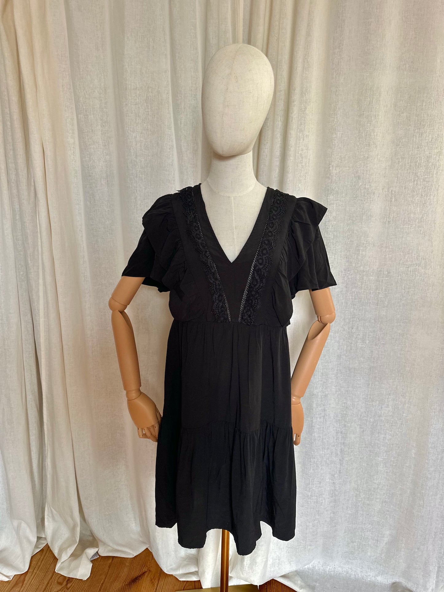 Jurk Freebird zwart - Maat M