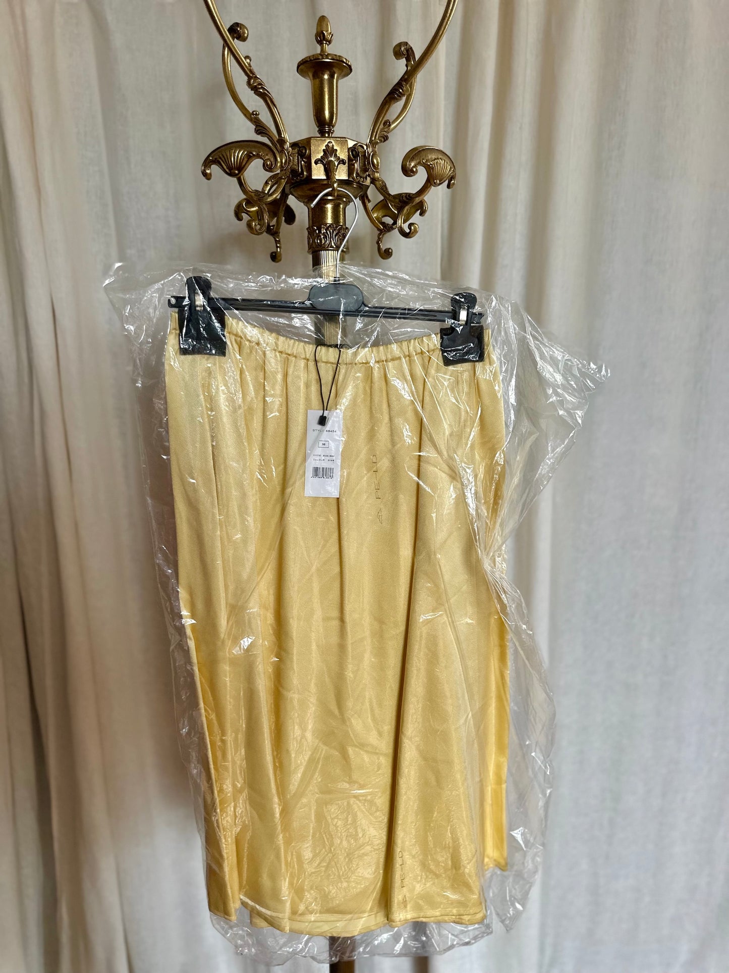 Rok Set zachtgeel - Maat 38