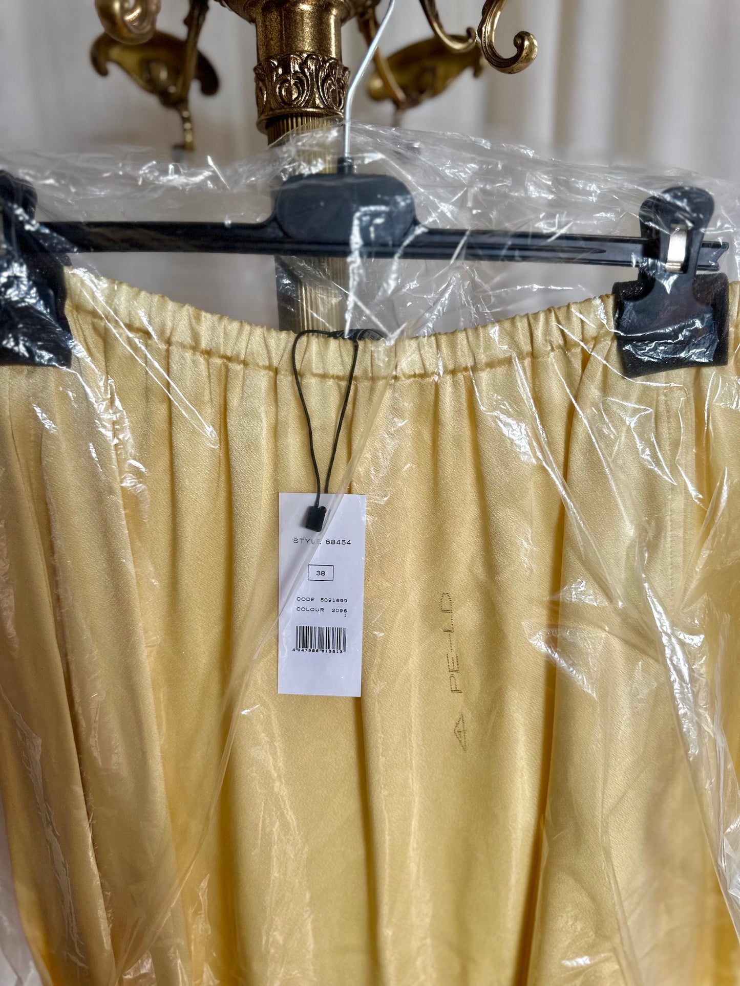 Rok Set zachtgeel - Maat 38