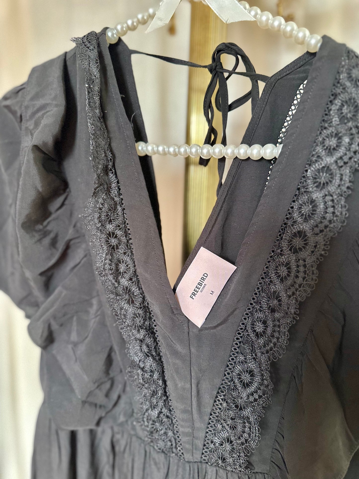 Jurk Freebird zwart - Maat M