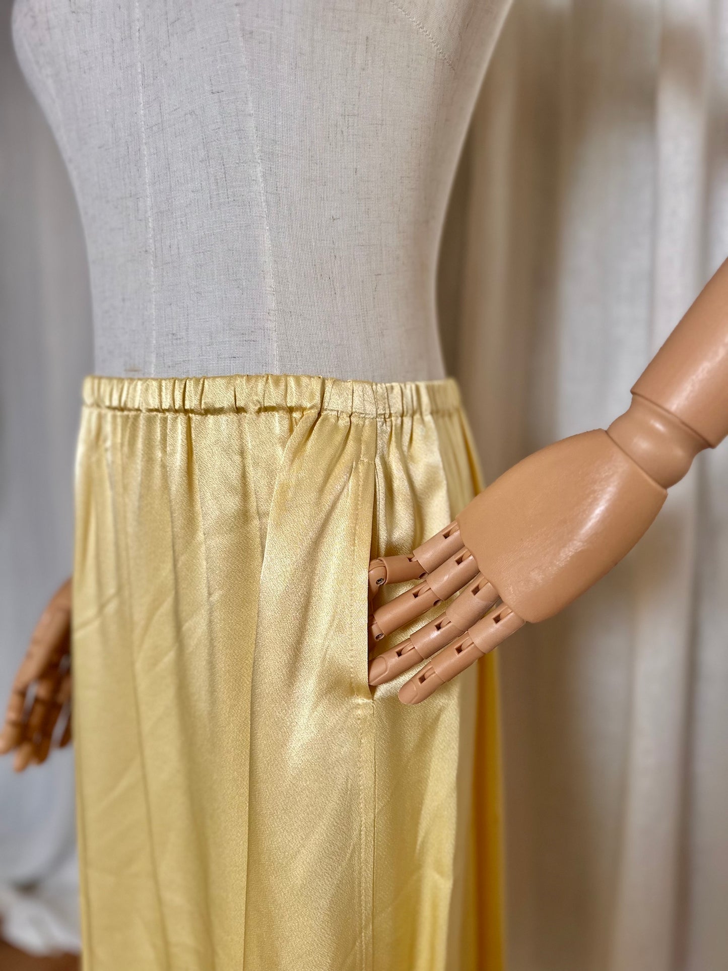 Rok Set zachtgeel - Maat 38