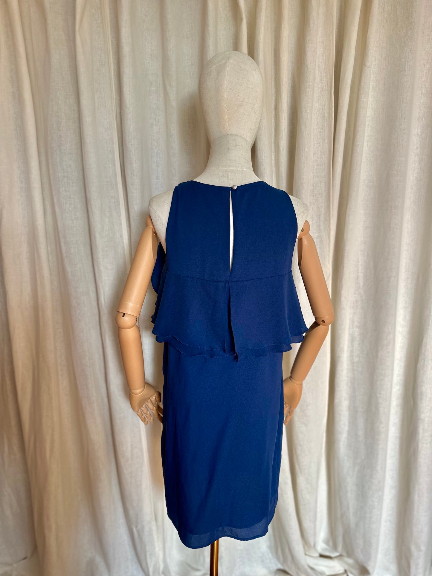 Jurk LuckyLu blauw - Maat 36