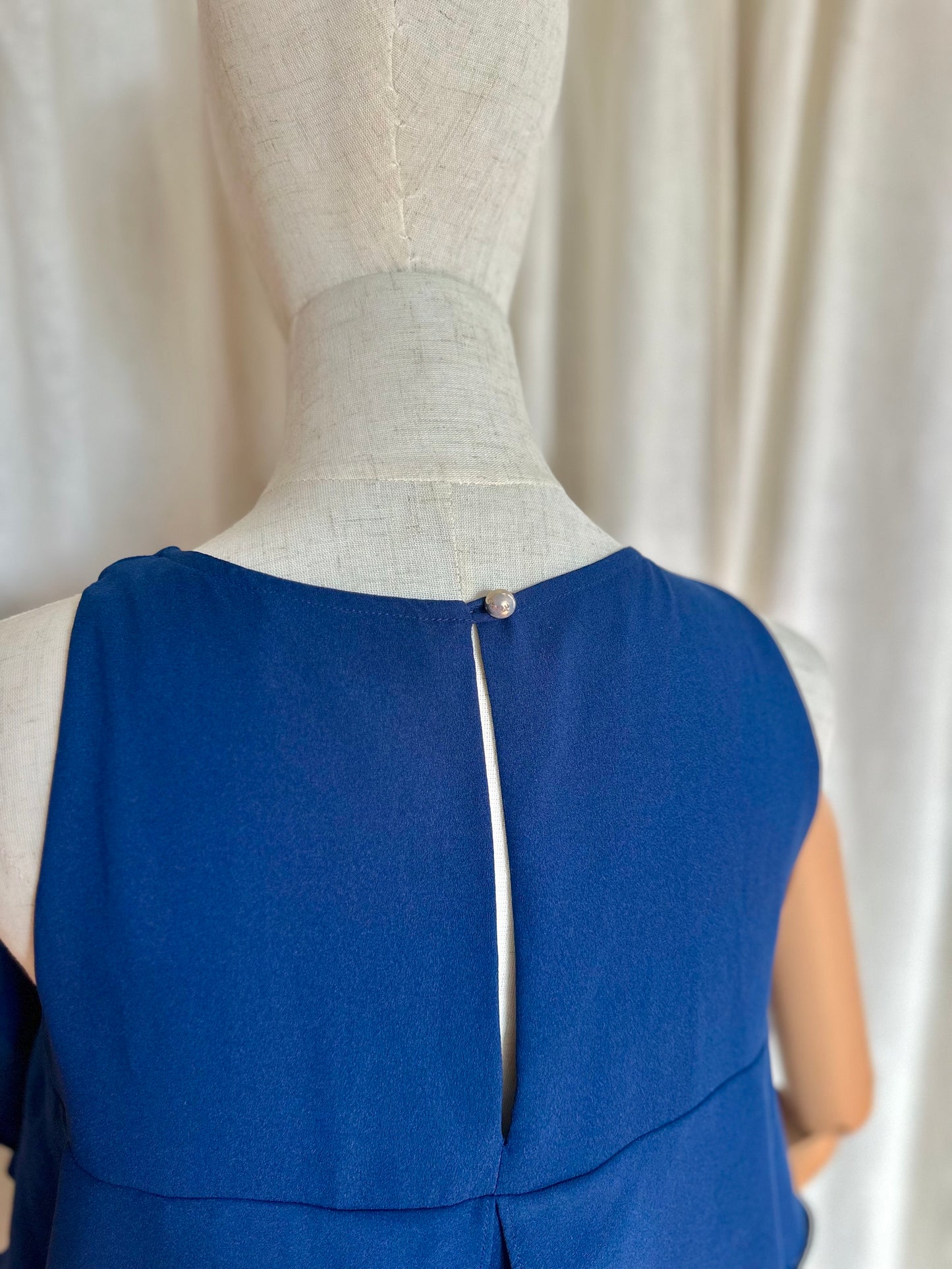 Jurk LuckyLu blauw - Maat 36