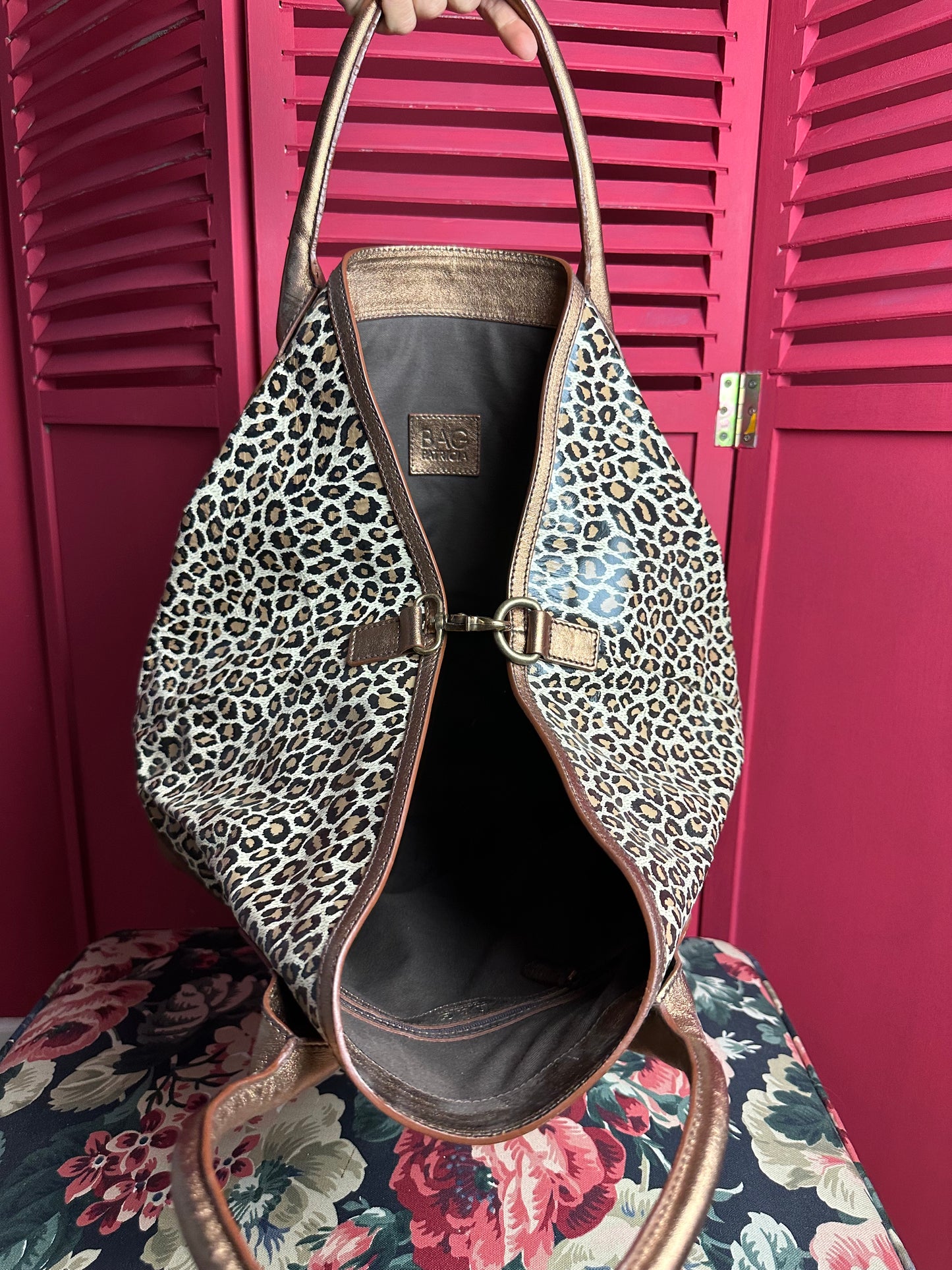 Sac à imprimé léopard Dolce & Gabbana