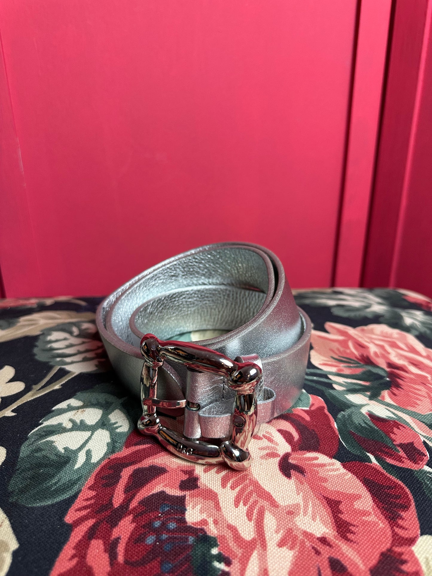 Ceinture Dolce&Gabbana argentée
