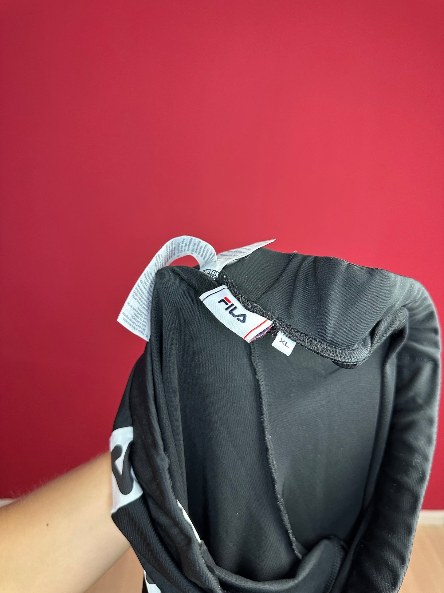 2-delige set FILA zwart - Maat XL