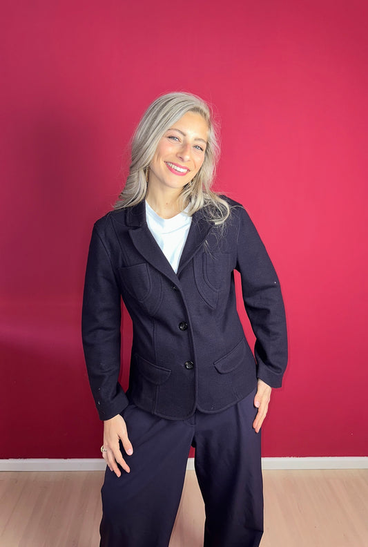 Blazer Marc Cain paars - Maat 5