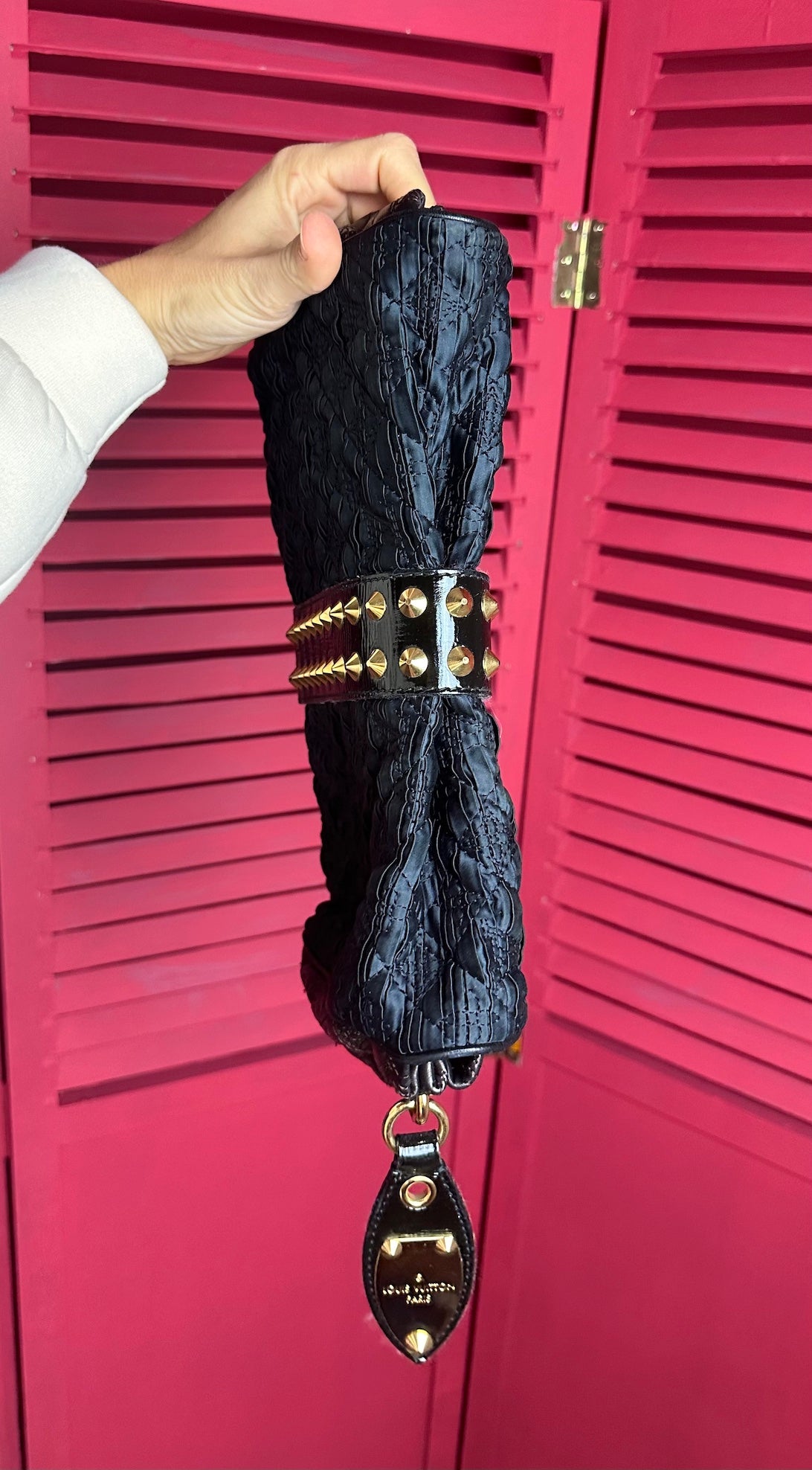 Louis Vuitton Coquette clutch zwart