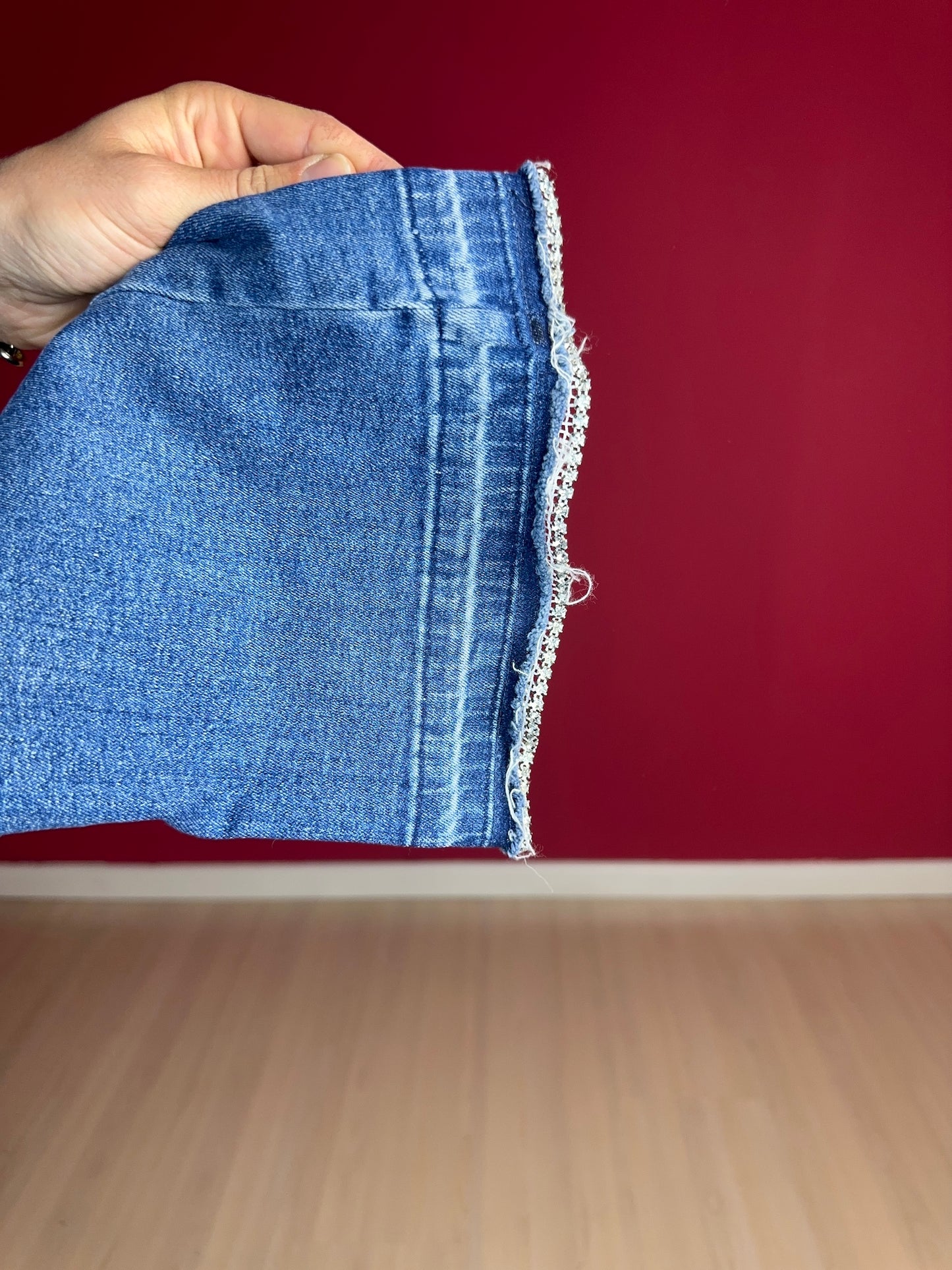 Jeans Liu Jo strass - Maat 31