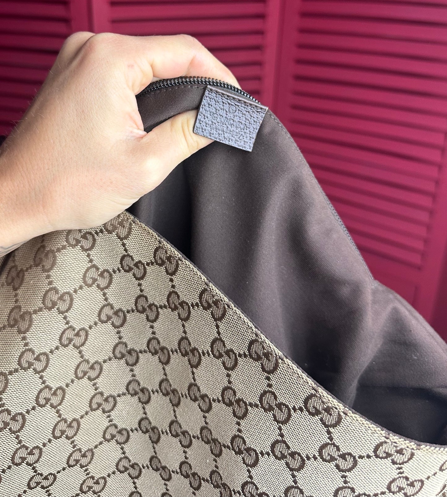 Gucci monogram tas