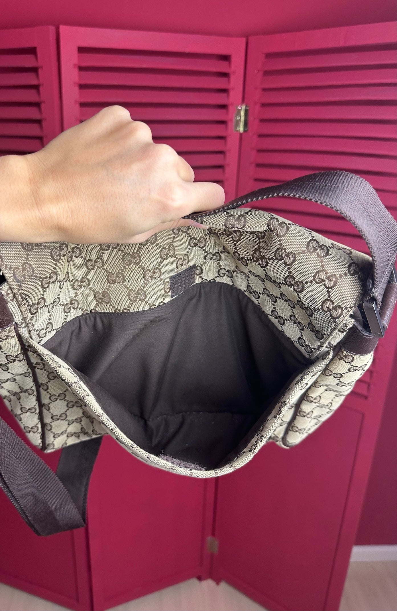 Gucci monogram tas