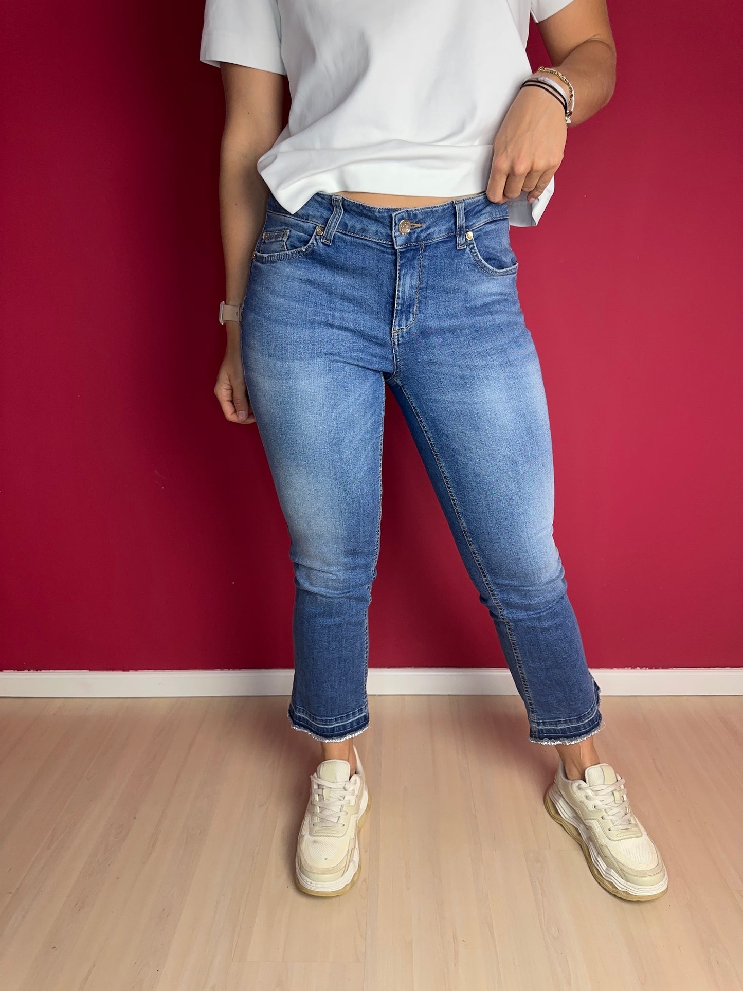 Jeans Liu Jo strass - Maat 31