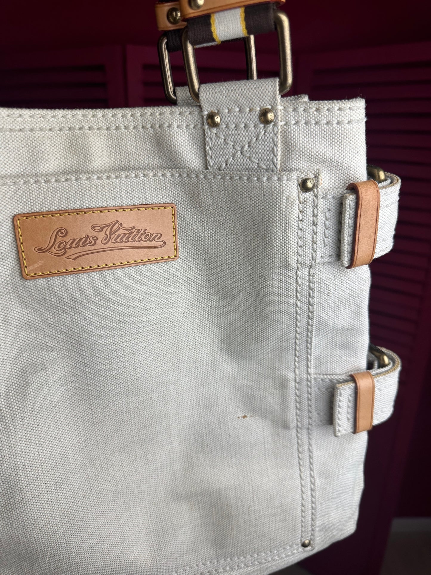 Louis Vuitton Globe shopper bag tote beige