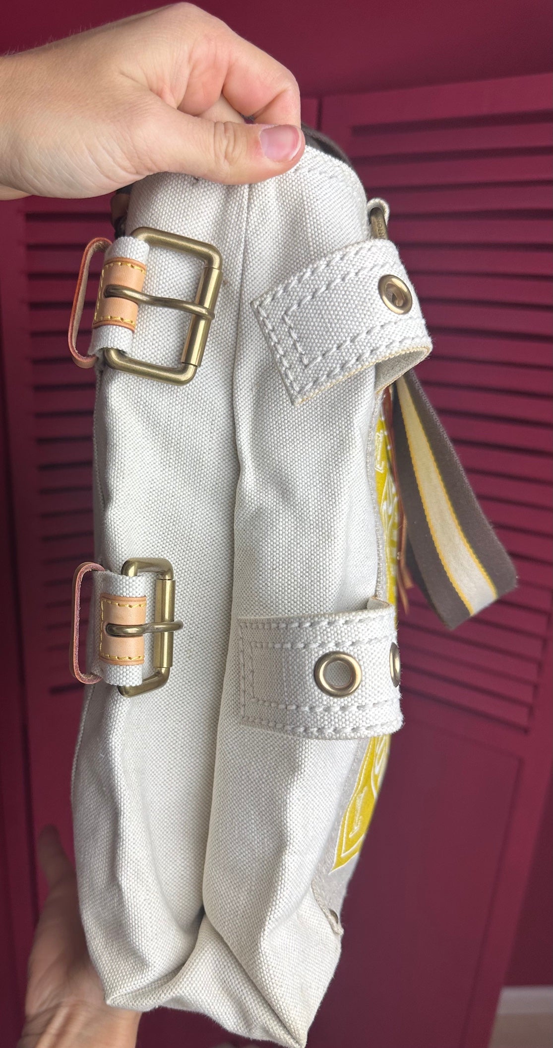 Louis Vuitton Globe shopper bag tote beige