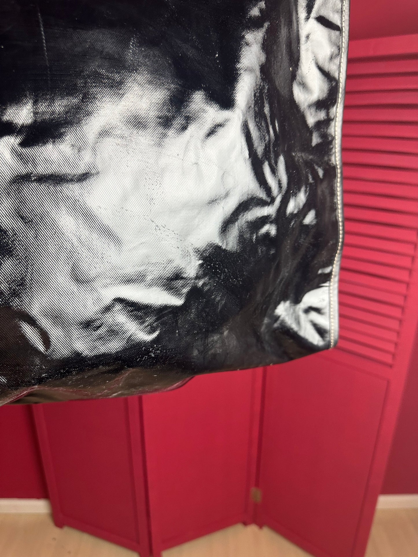Gucci emblem tote bag zwart