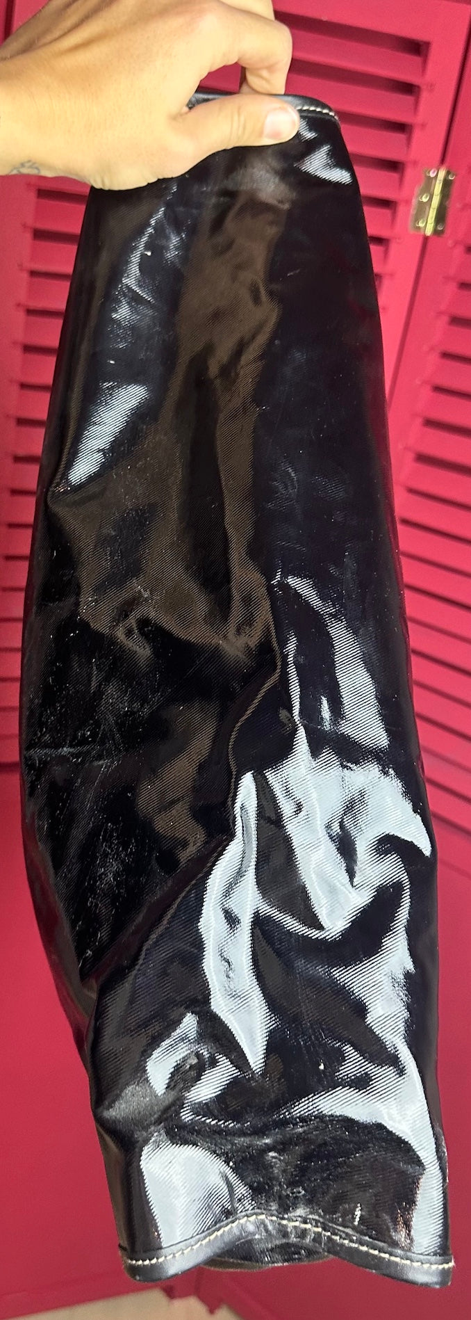 Gucci emblem tote bag zwart