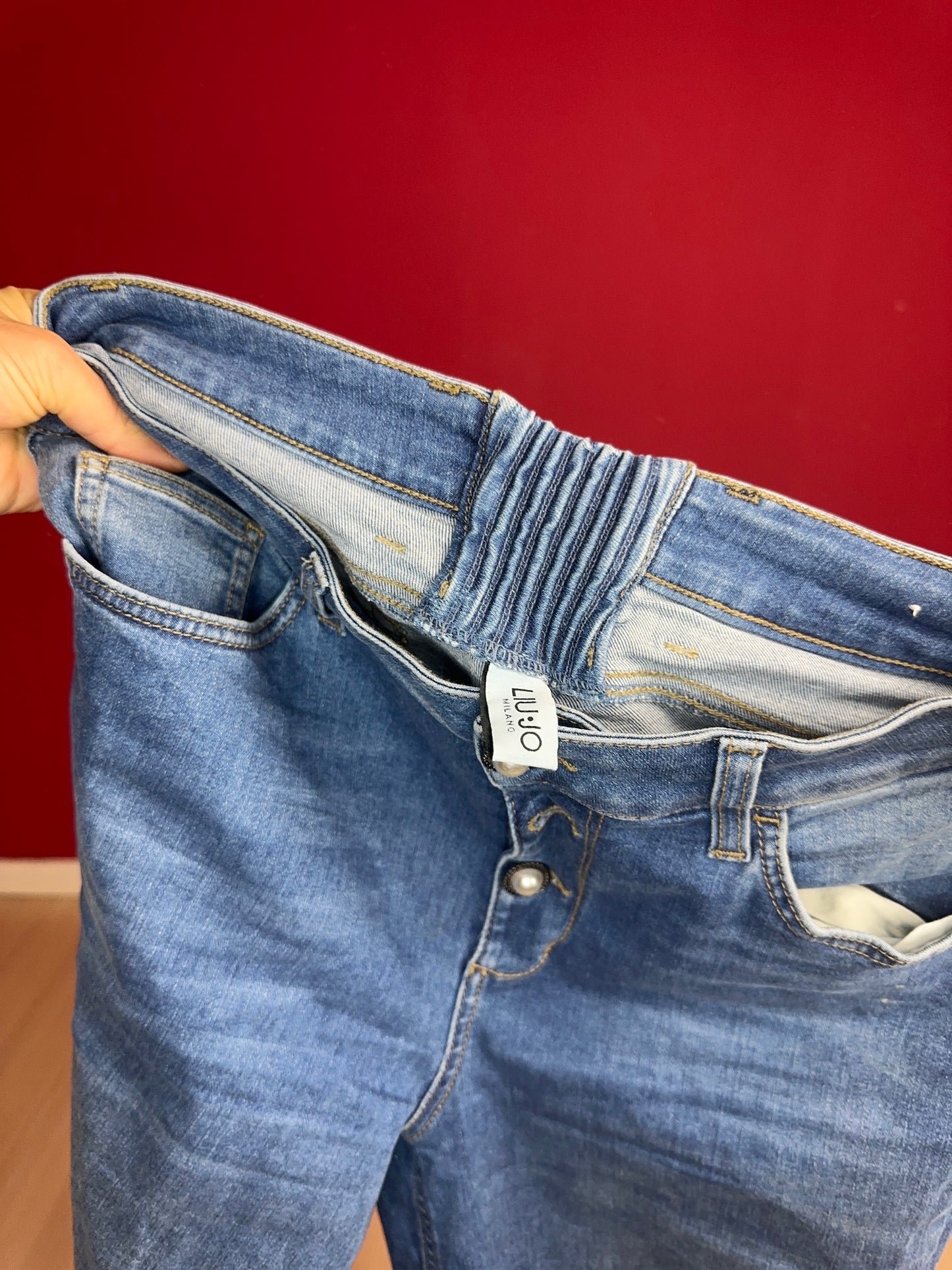 Jeans Liu Jo parels - Maat 32