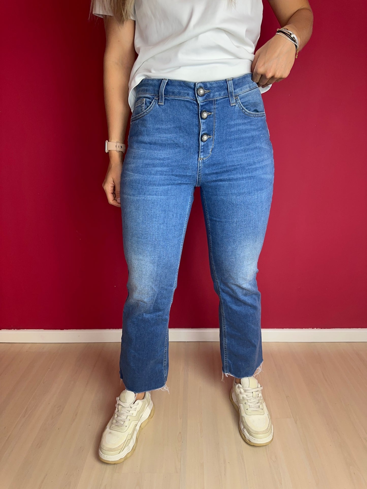 Jeans Liu Jo parels - Maat 32