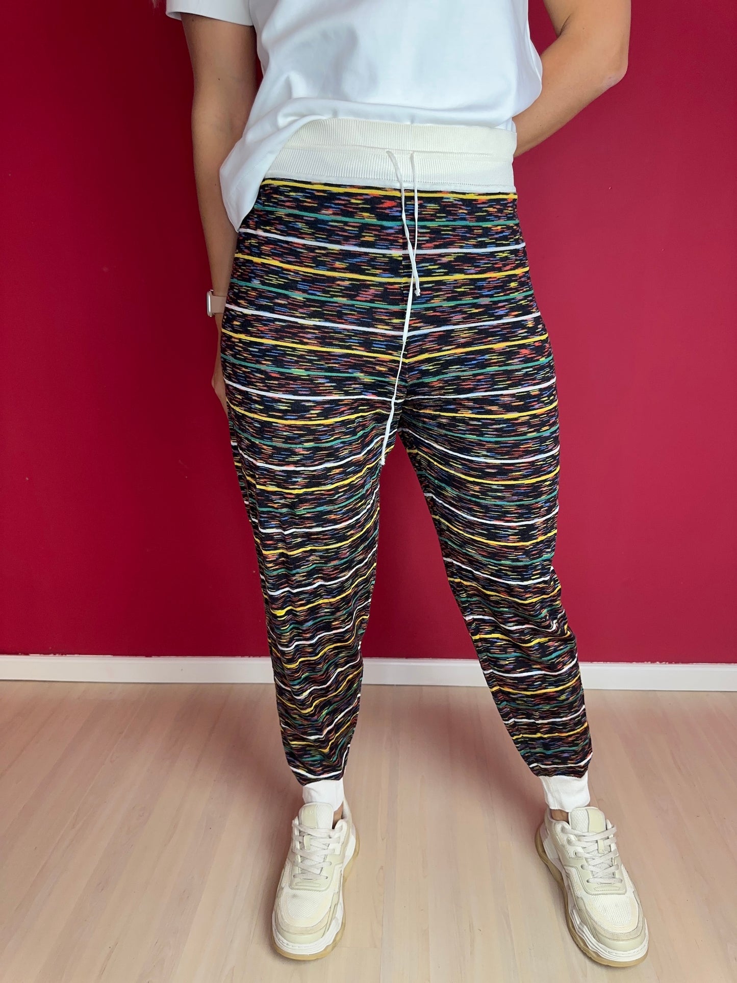 Broek Missoni meerkleurig - Maat XL