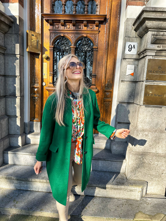 Ensemble veste verte