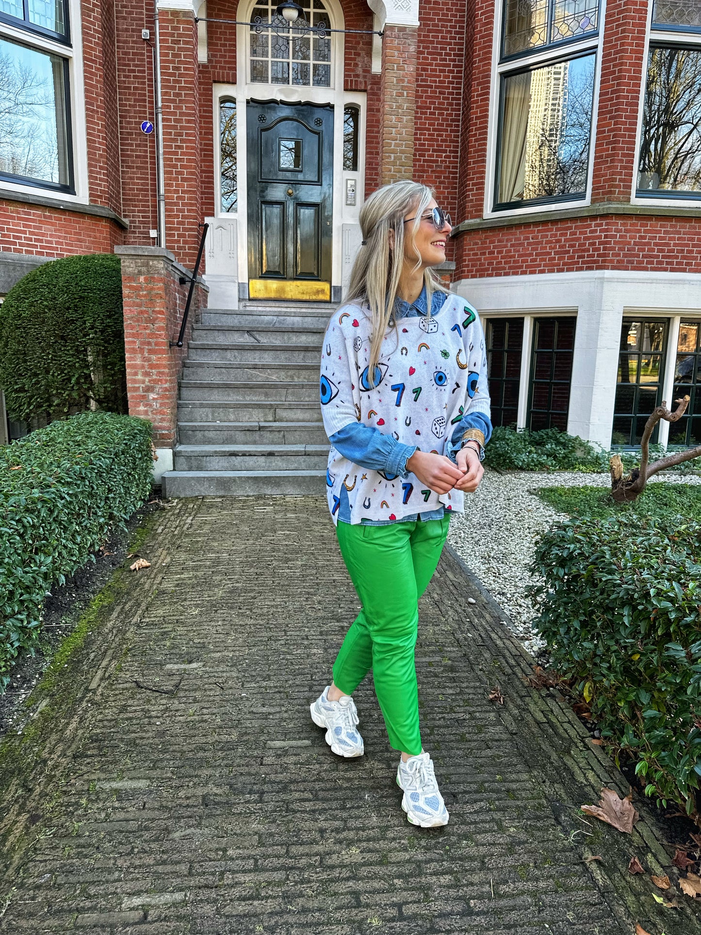 Trui Notshy cashmere maat SM