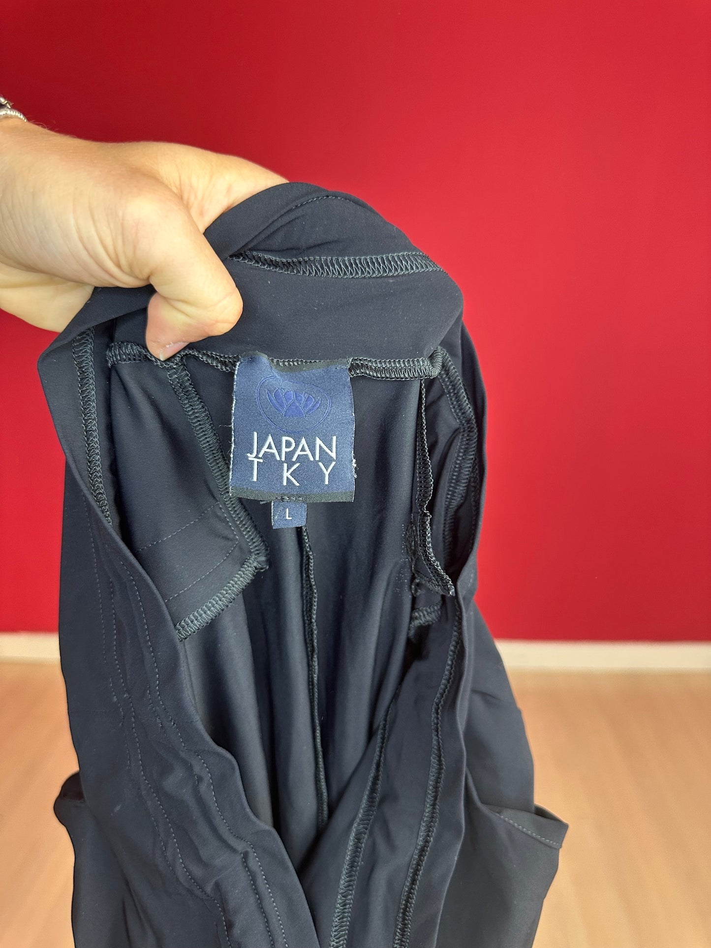 Broek Japan TKY donkerblauw - Maat L