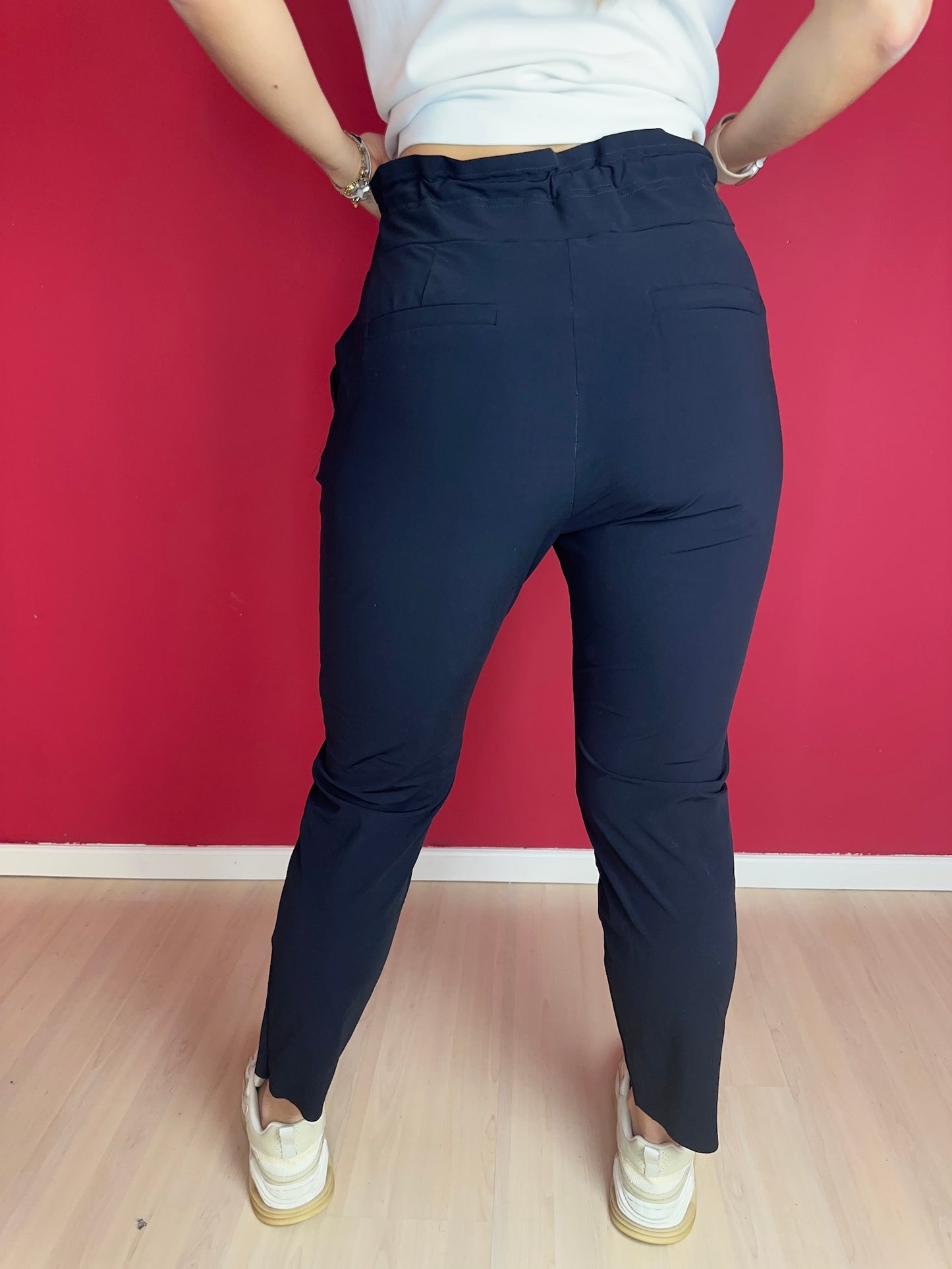 Broek Japan TKY donkerblauw - Maat L