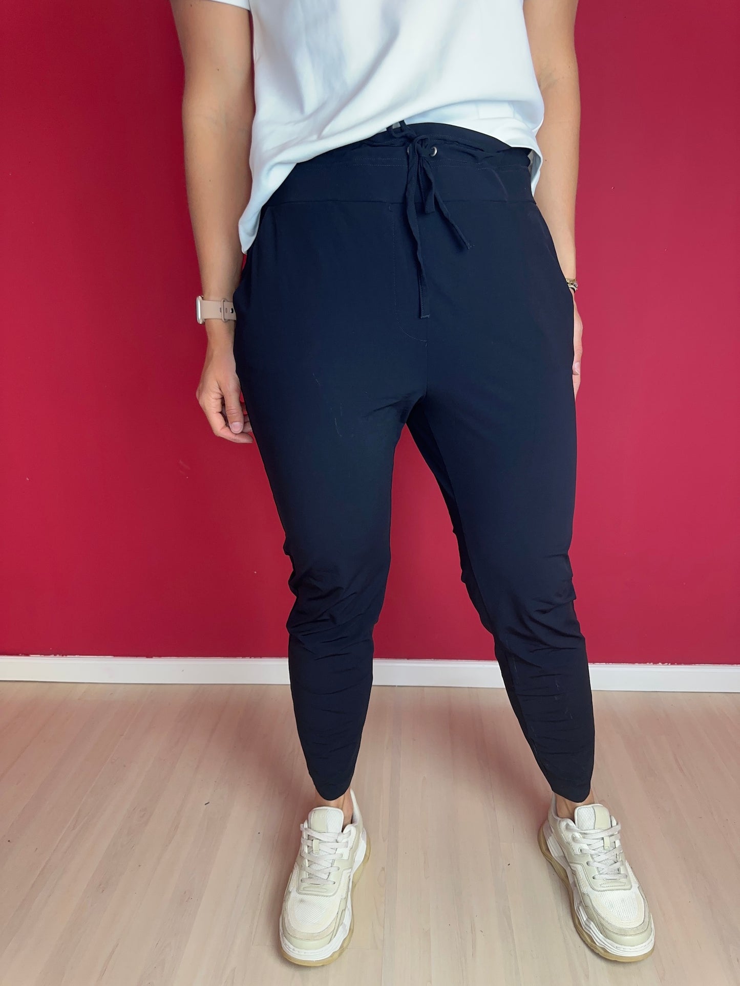 Broek Japan TKY donkerblauw - Maat L