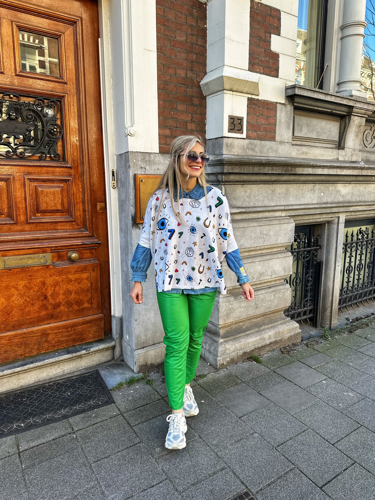 Trui Notshy cashmere maat SM