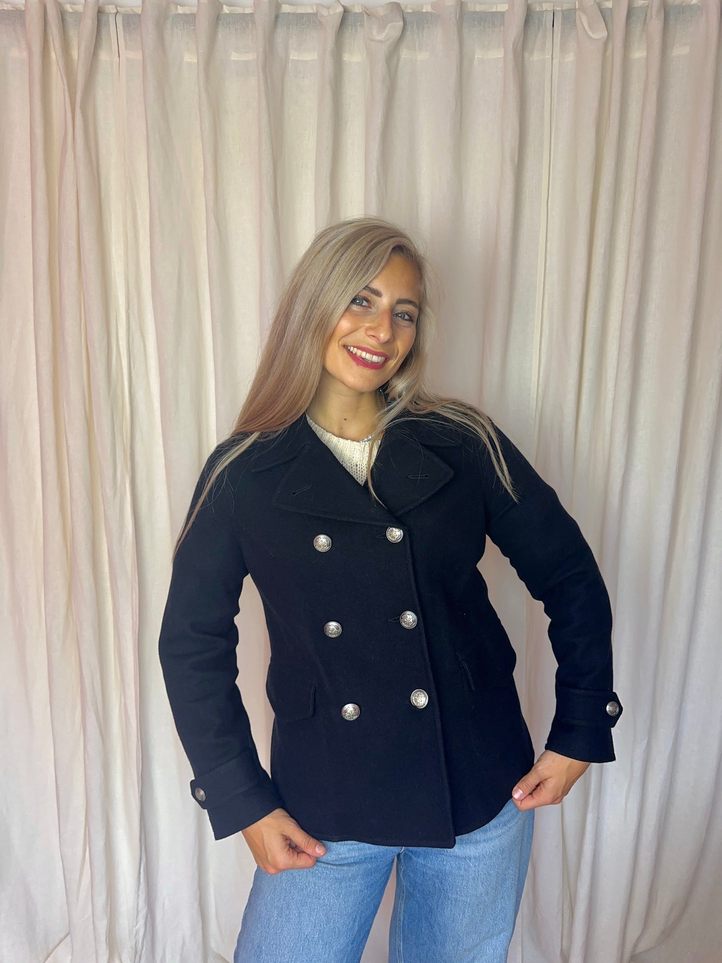 Jas Circolo 1901 donkerblauw - Maat 38