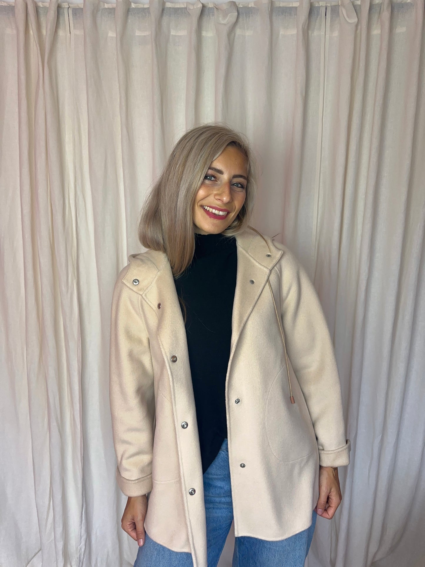 Jas Joseph beige - Maat 38
