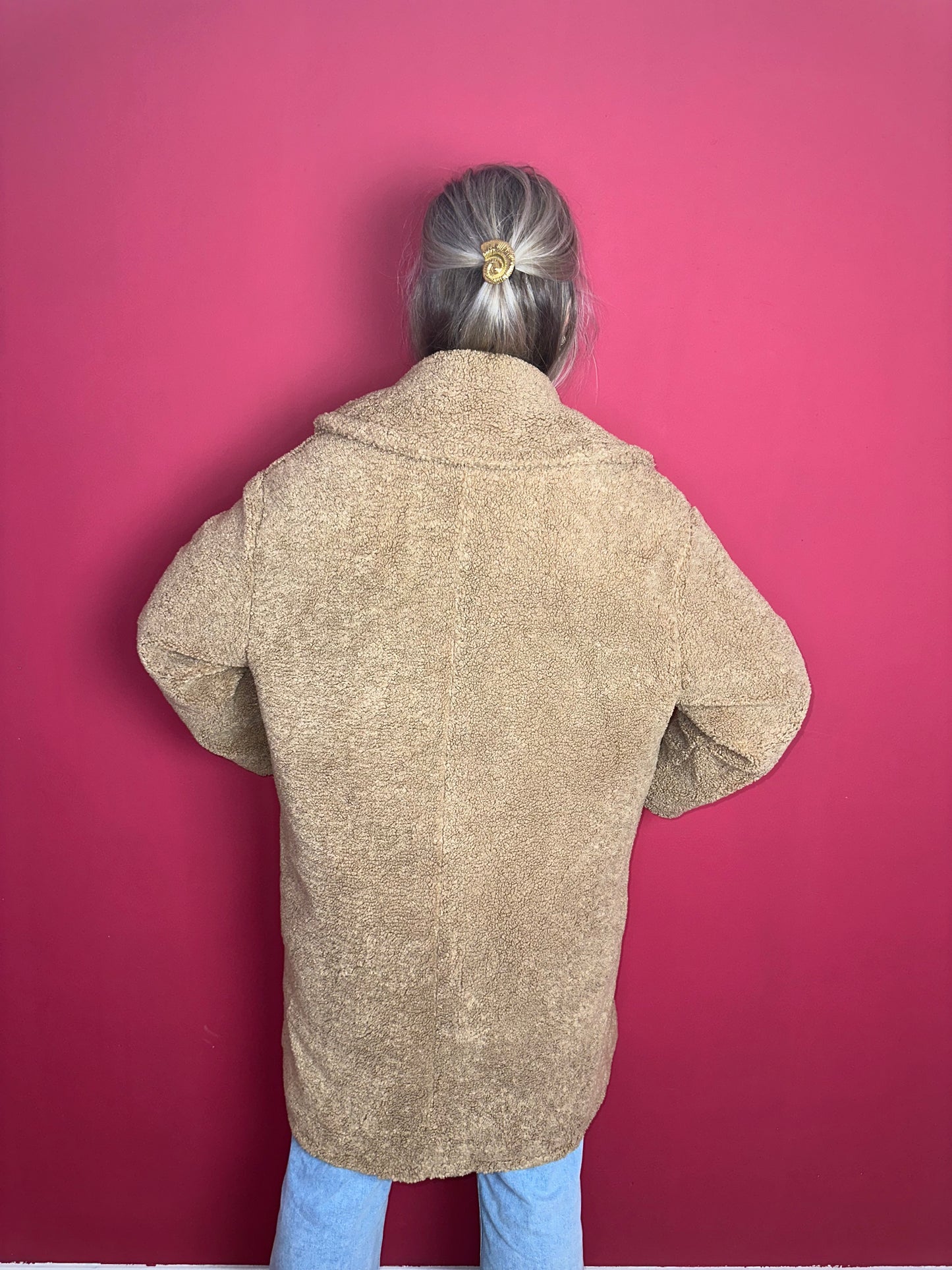 Jas Rinascimento Teddy camel - Maat M