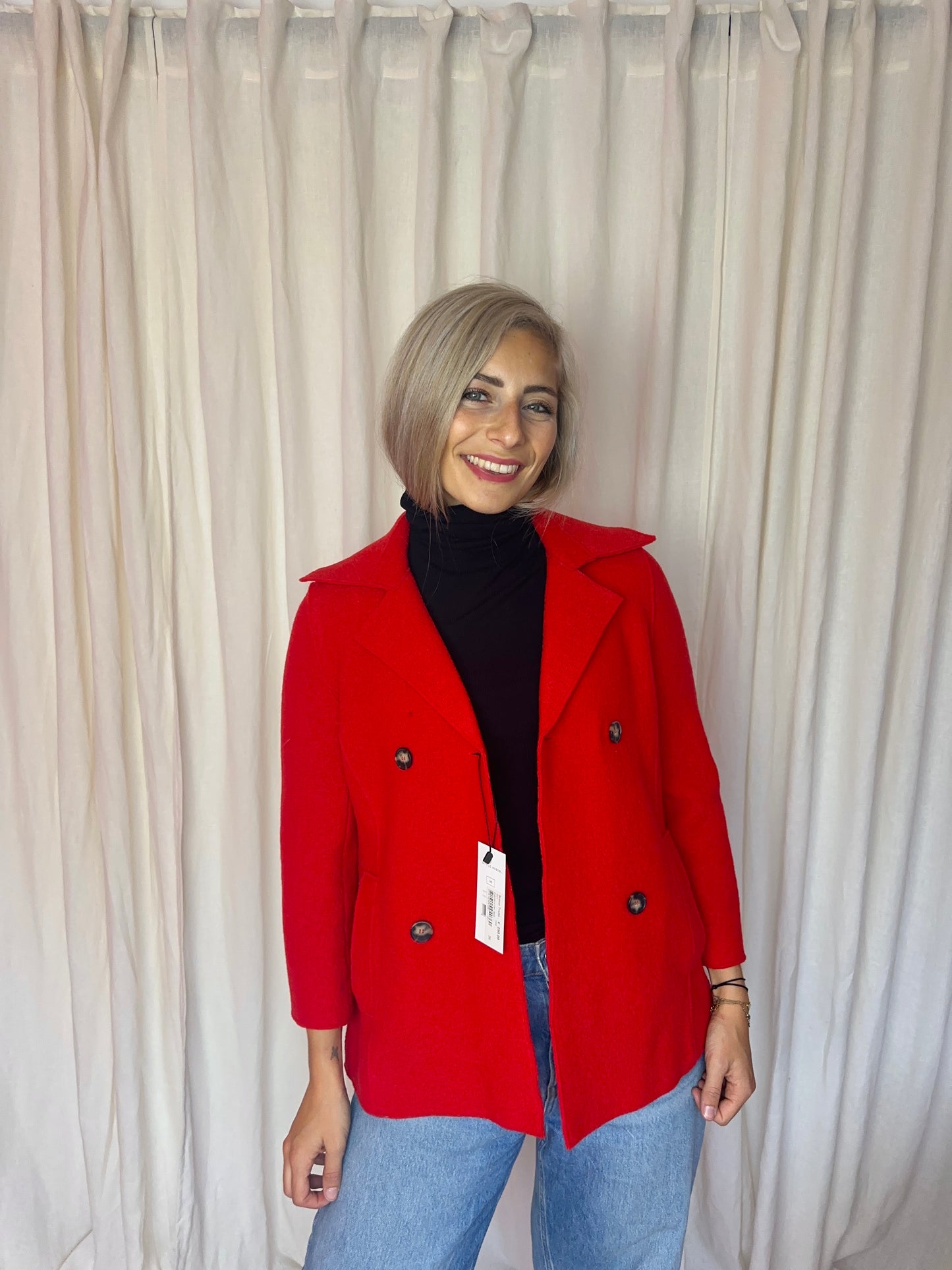 Jas SET rood - Maat 36