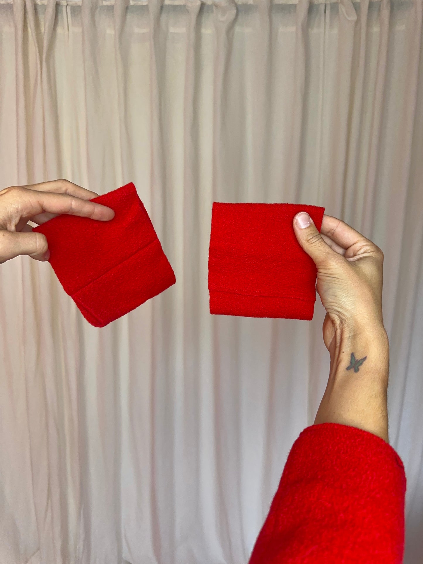 Jas SET rood - Maat 36