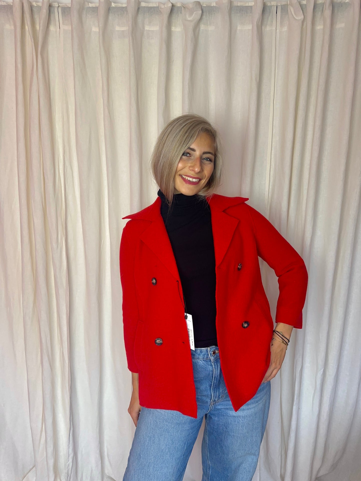 Jas SET rood - Maat 36