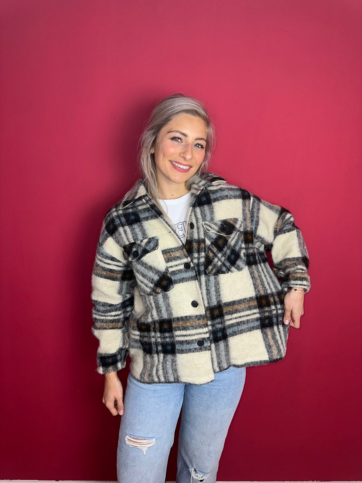 Jas Senes ruit - onesize