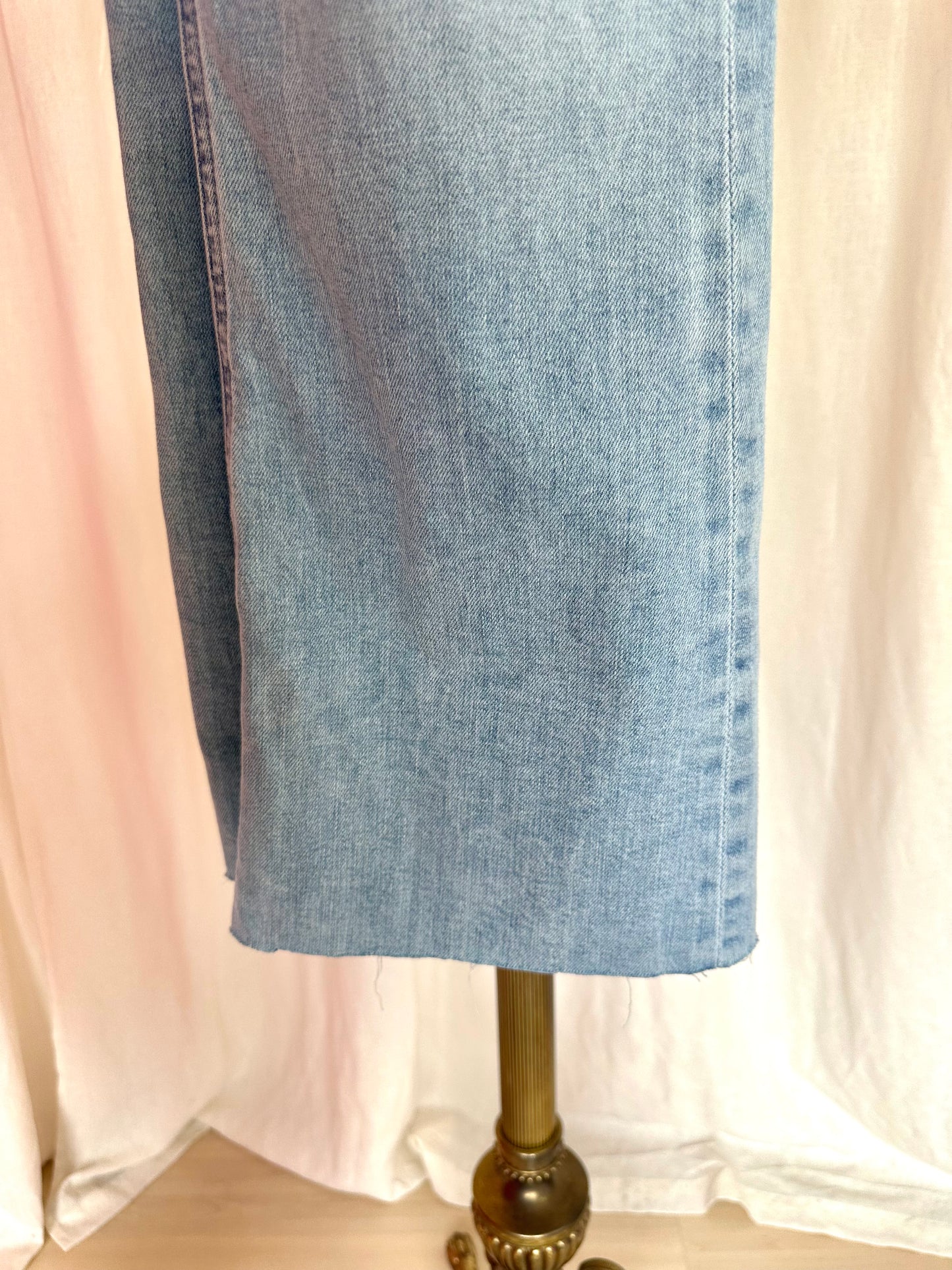 Jeans Drykorn flair lichtblauw maat 30 lengte 34